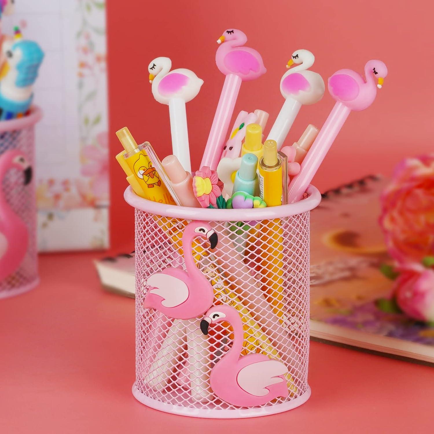 Soporte de Lápiz de Metal Rosa Trycooling Pack de 2