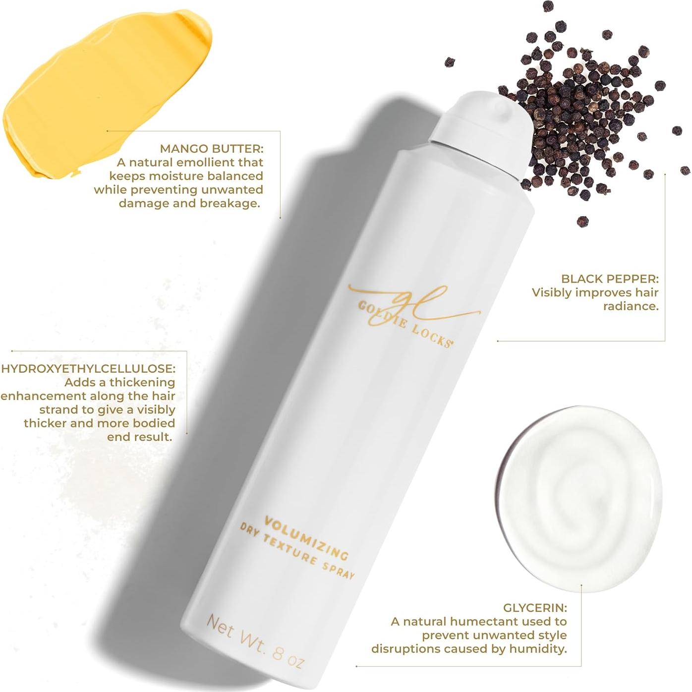 Spray Texturizante Voluminizador Goldie Locks 236.6 ml