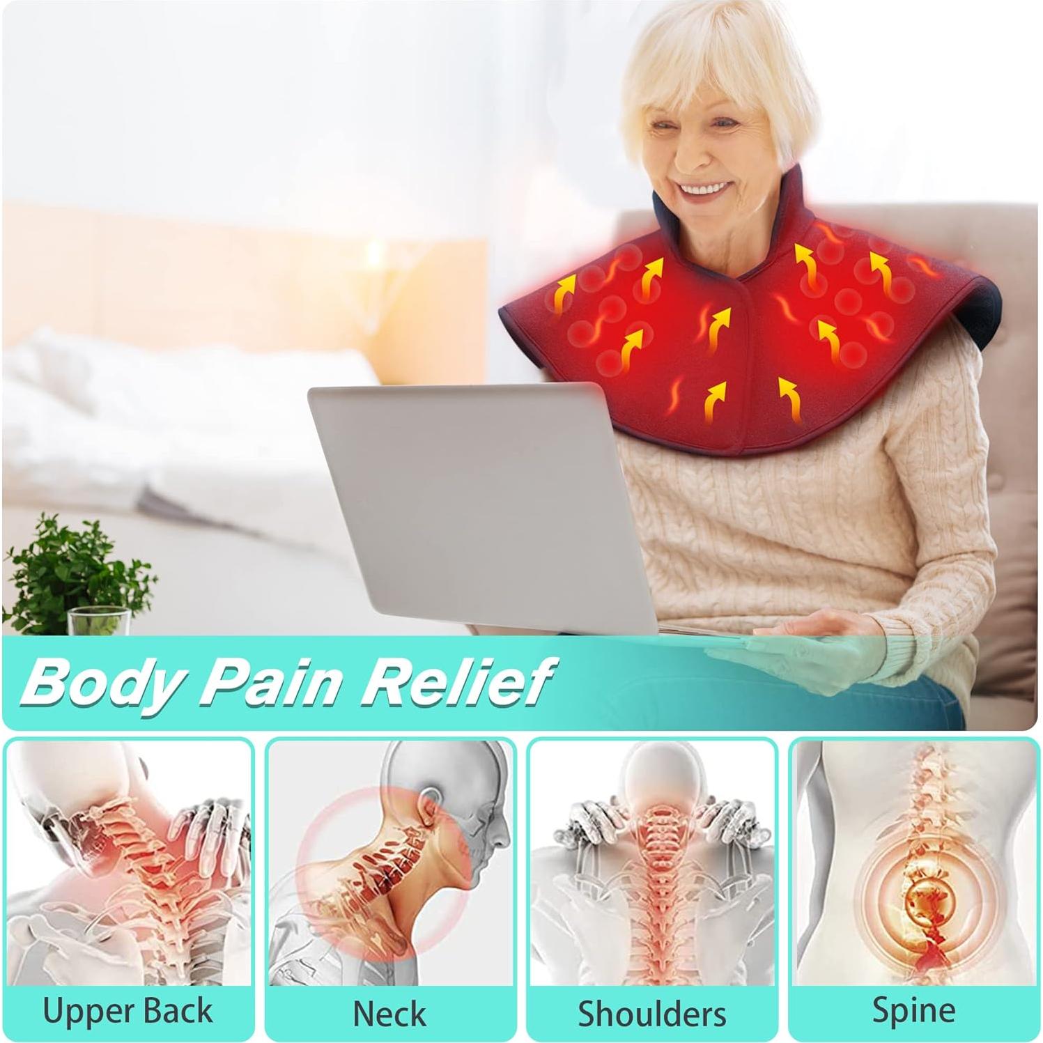 Almohadilla Térmica UTK para Cuello y Hombros 58.4x61cm