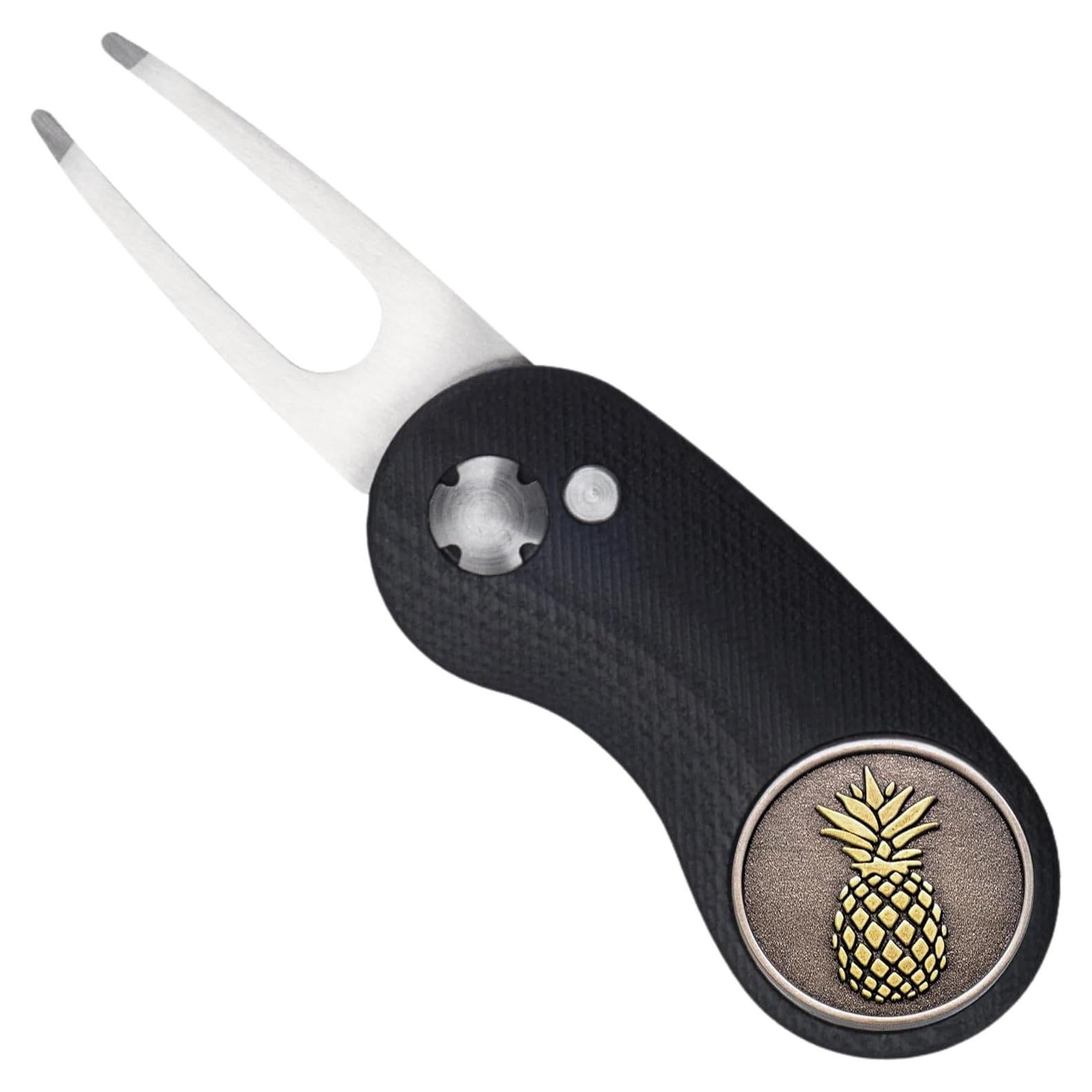 Marcador de Pelota de Golf Magnético Metal Completo 24mm