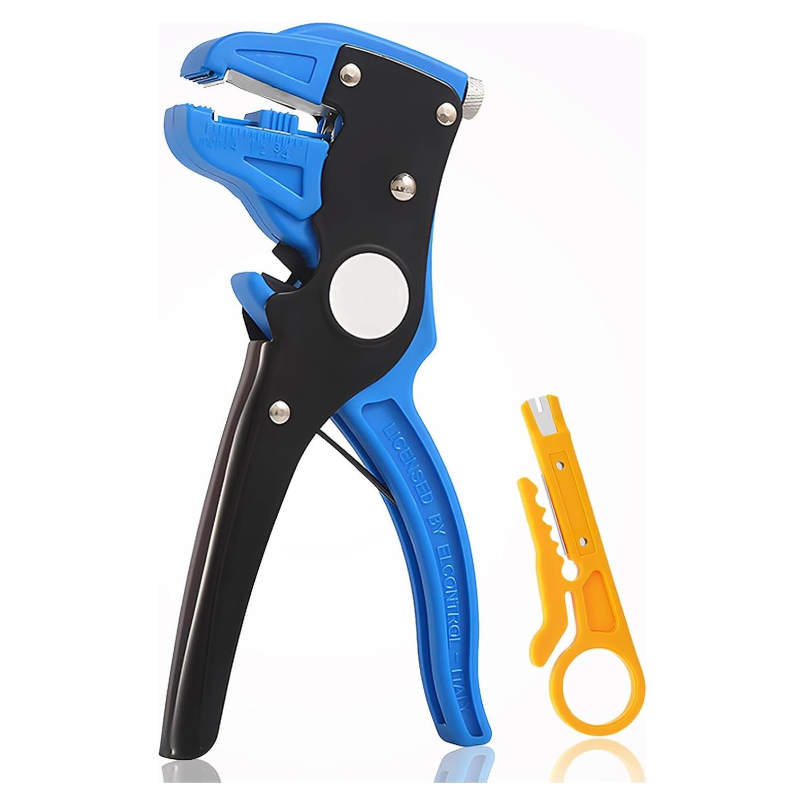 Desforrador de Cables Quick Strip CKLJTL 2 en 1 Automático Azul