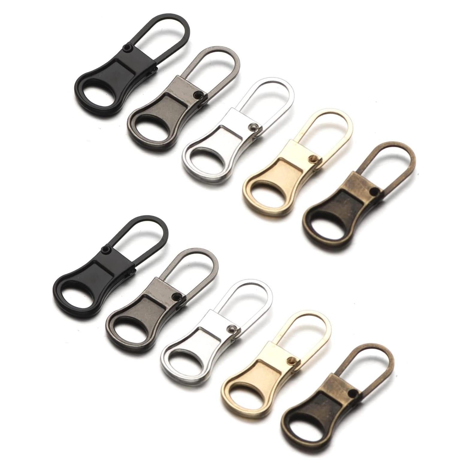 Tirador de Cremallera Desmontable Mizeer 10 Piezas para Ropa