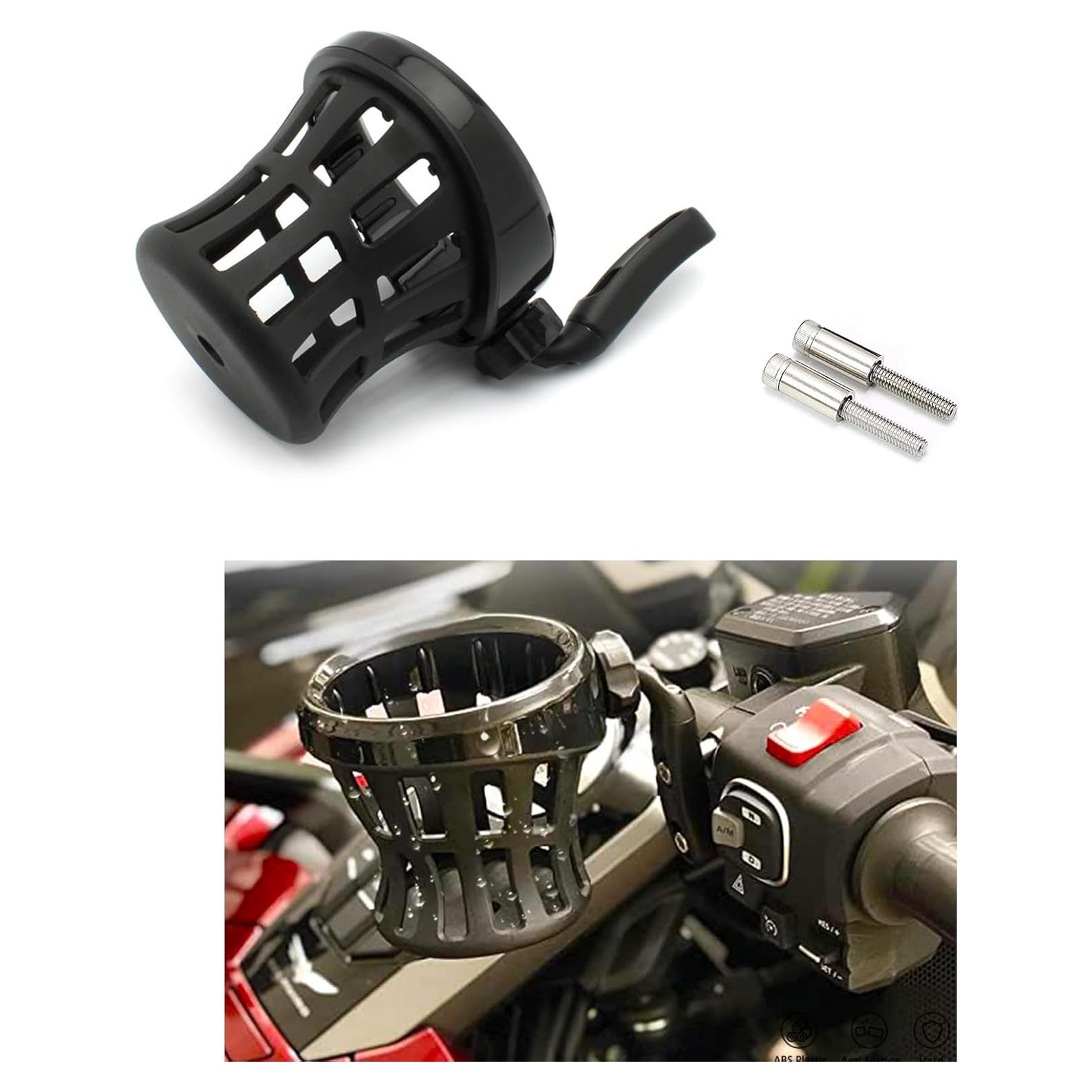 Soporte para taza de bebida de manillar RUNNING PANTHER negro