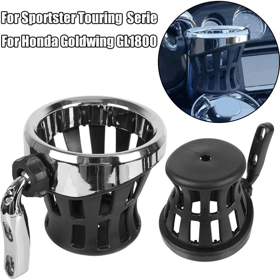 Soporte para taza de bebida de manillar RUNNING PANTHER negro