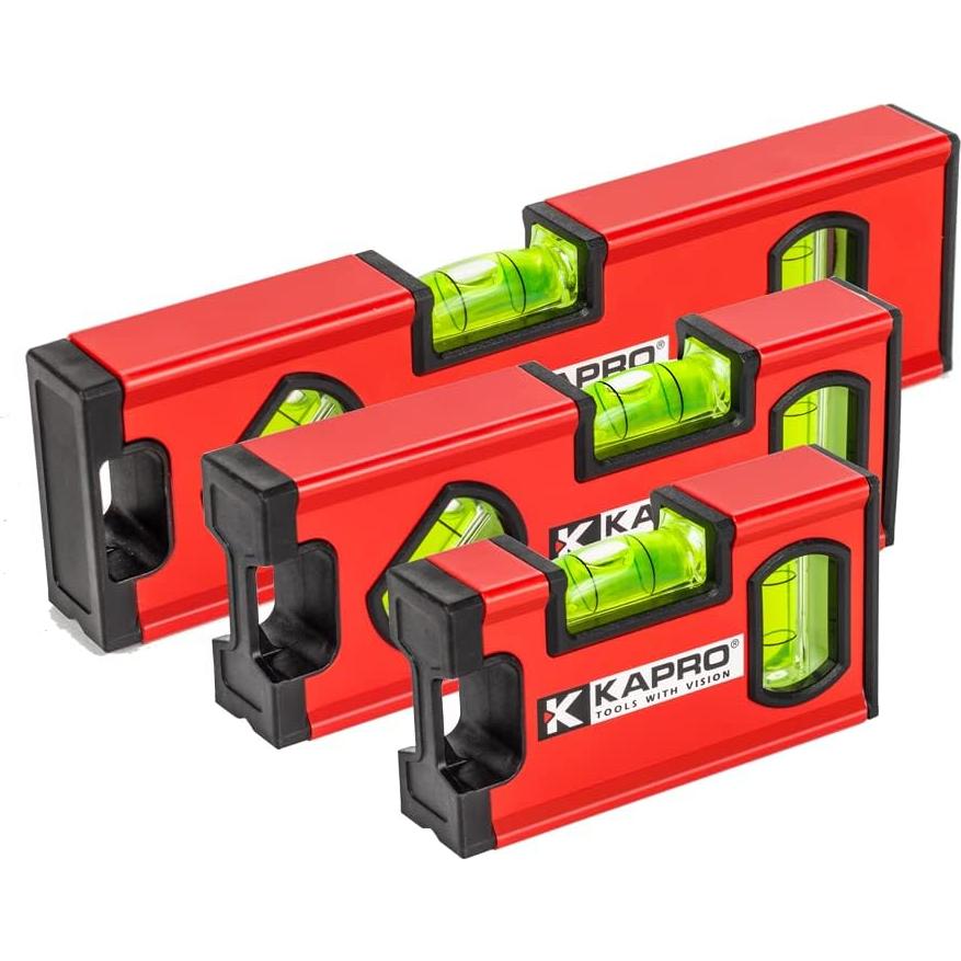 Nivel de Caja de Herramientas Kapro 771 Magnético 10.16 cm