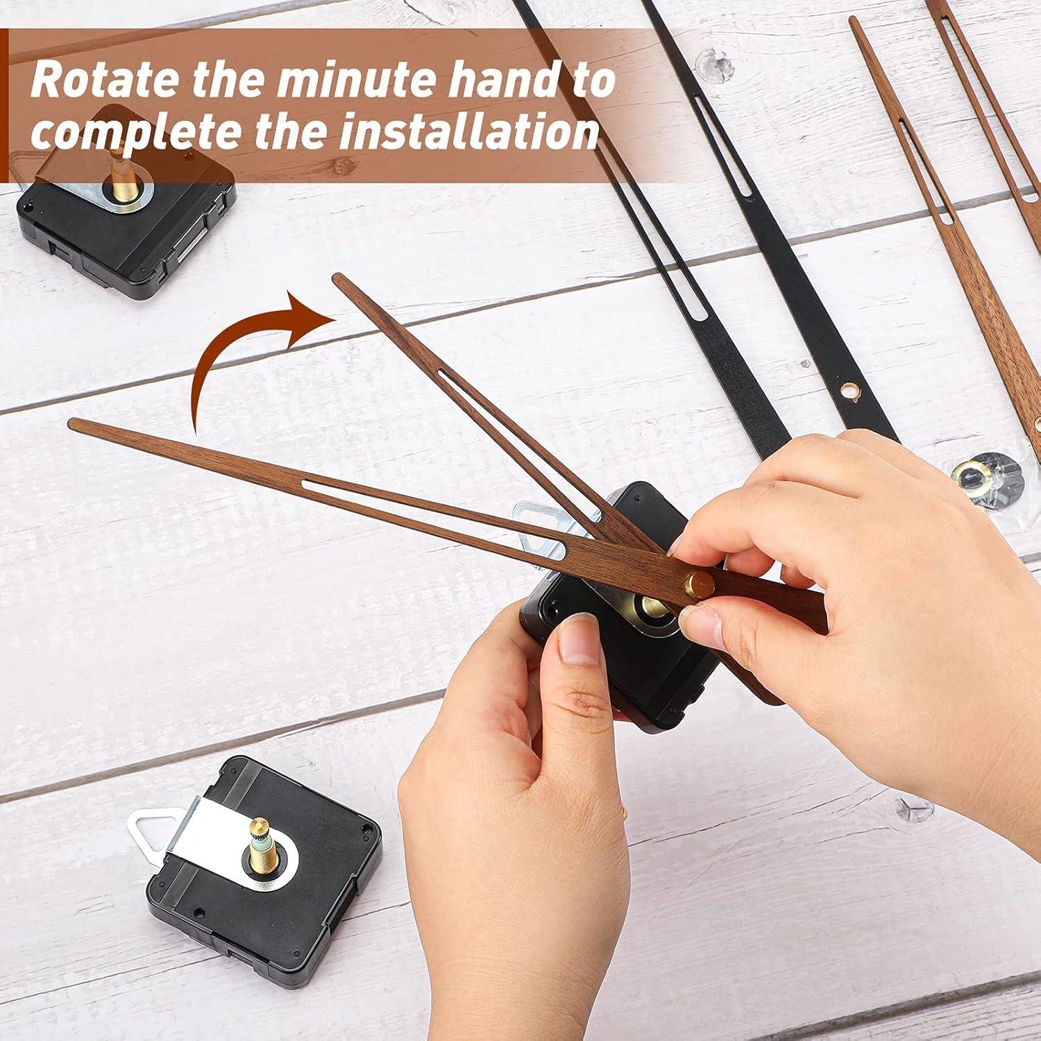 Mecanismo de Reloj Jadive 30 mm con Manecillas de Madera