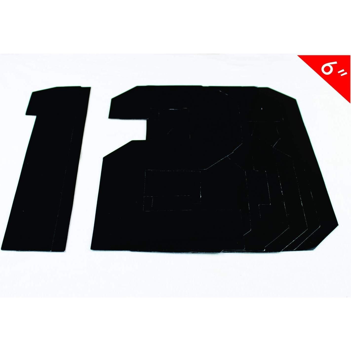 Kit de Números de Vinilo TeeWin 0-9 para Camisetas 15.24 cm