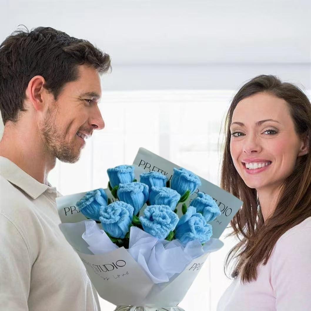 Kit de Manualidades NafuXiaJJia con 150 Piezas en Azul