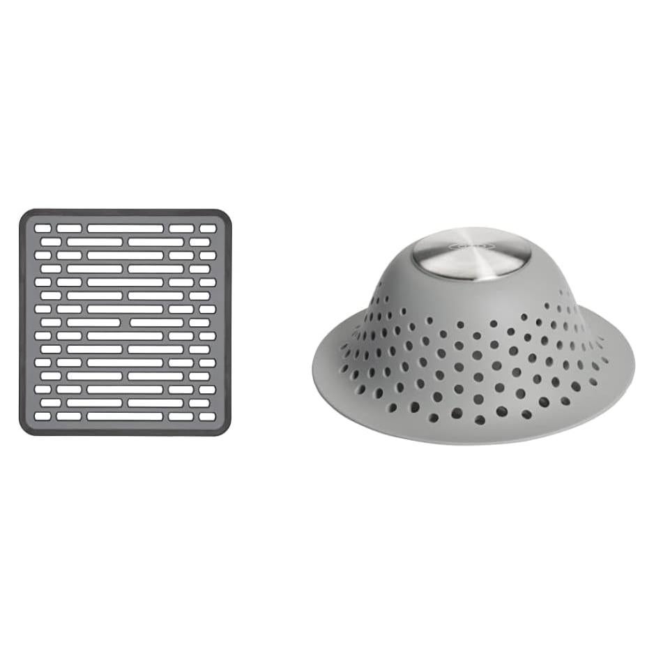 Alfombrilla de Fregadero OXO Good Grips + Protector de Drenaje