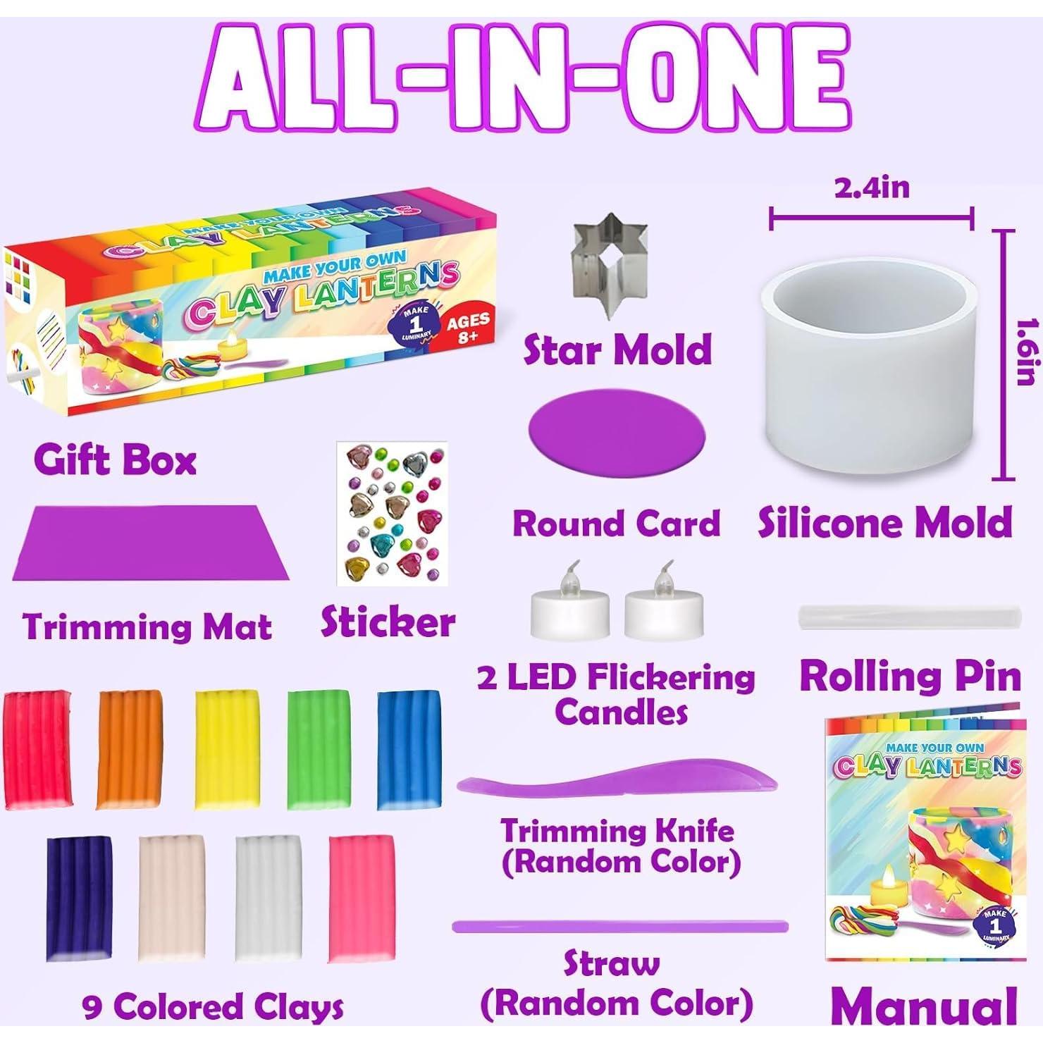 Kit de Manualidades de Arcilla Goody King - Luminarios LED