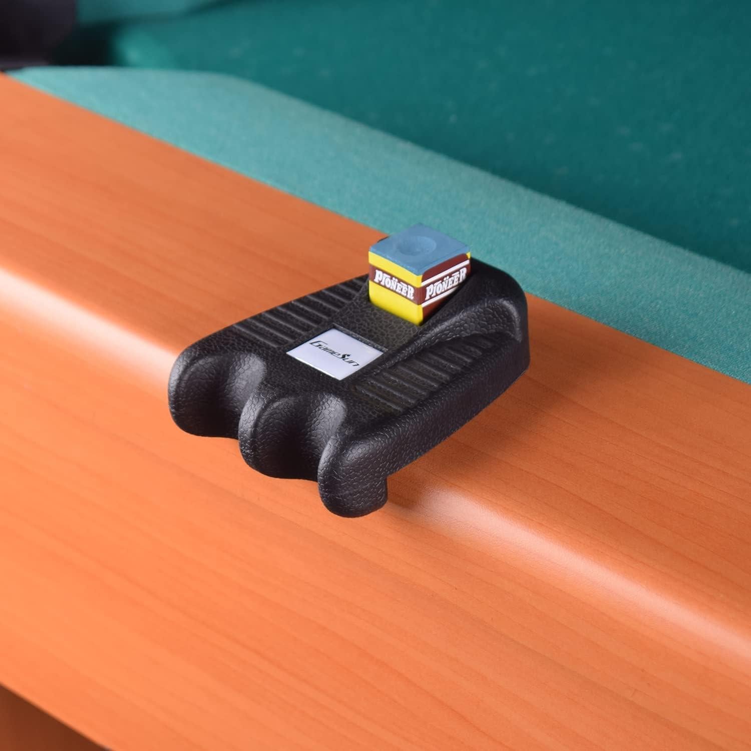 Soporte para Tacos de Billar GAMESUN 2 Agujeros con Tiza