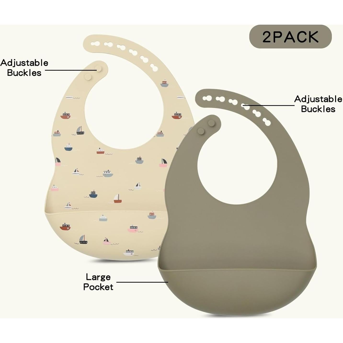 Juego de Alimentación para Bebés Little Rawr - 8 Piezas Silicona