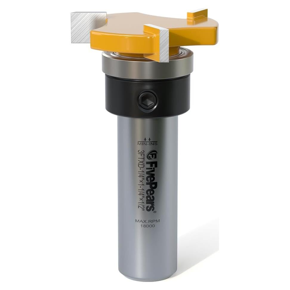 Cortador de Ranura Fivepears 3.18 cm Diámetro 0.64 cm Longitud