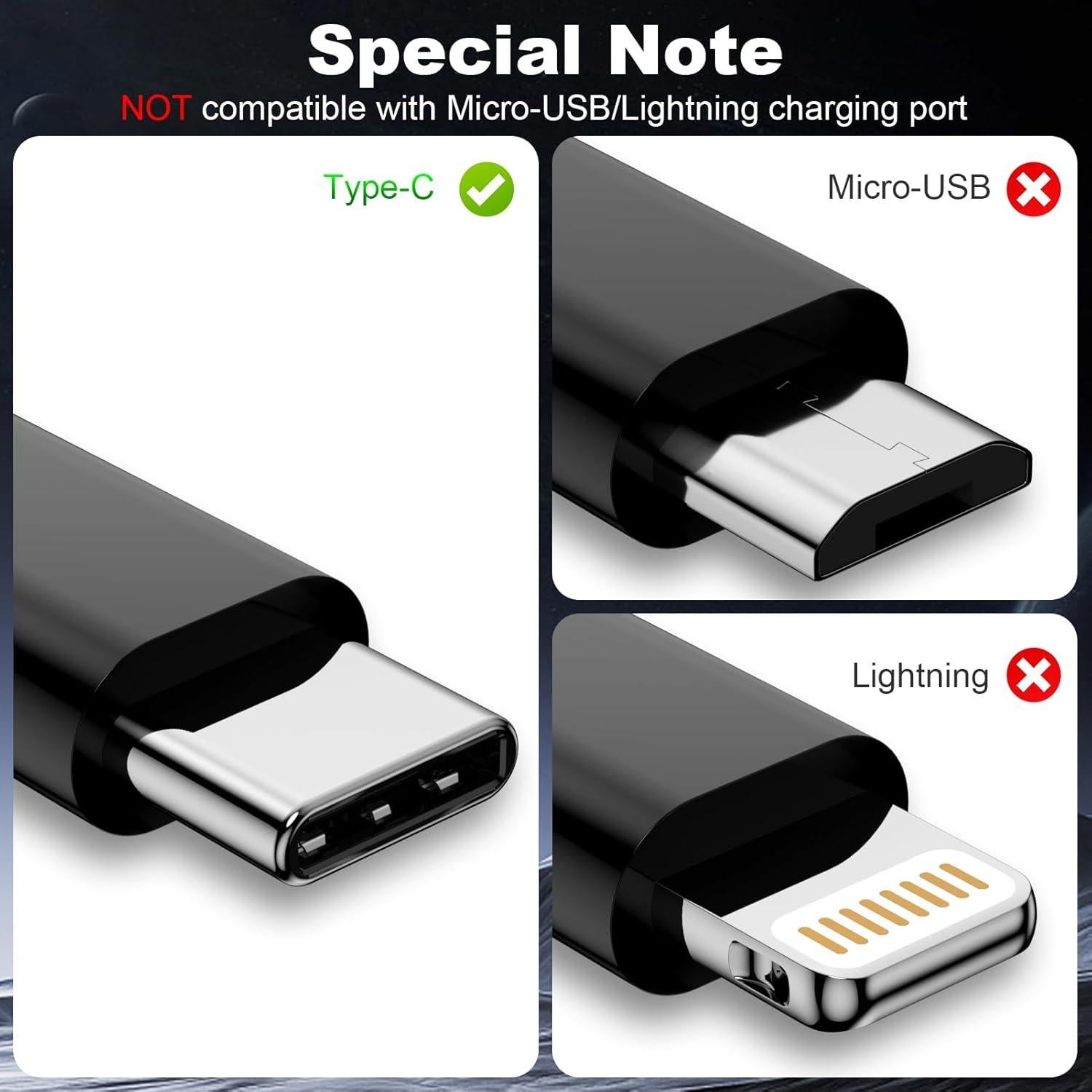 Cable CarPlay USB C para iPhone 16/15 y iPad Pro 0.91m - 2Pack