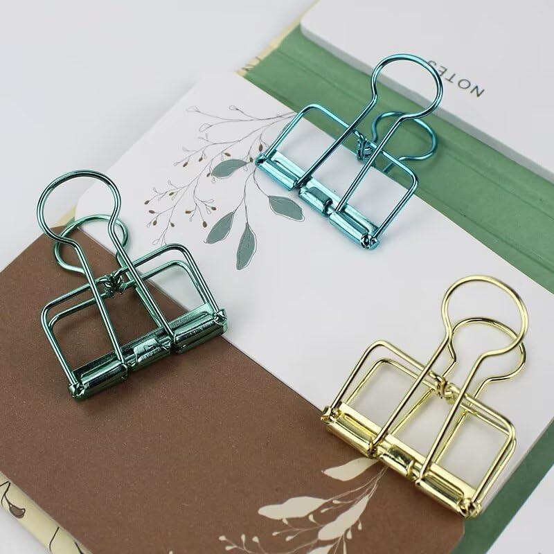 16 Clips de Alambre Metálico Multicolor SEEK RARE M