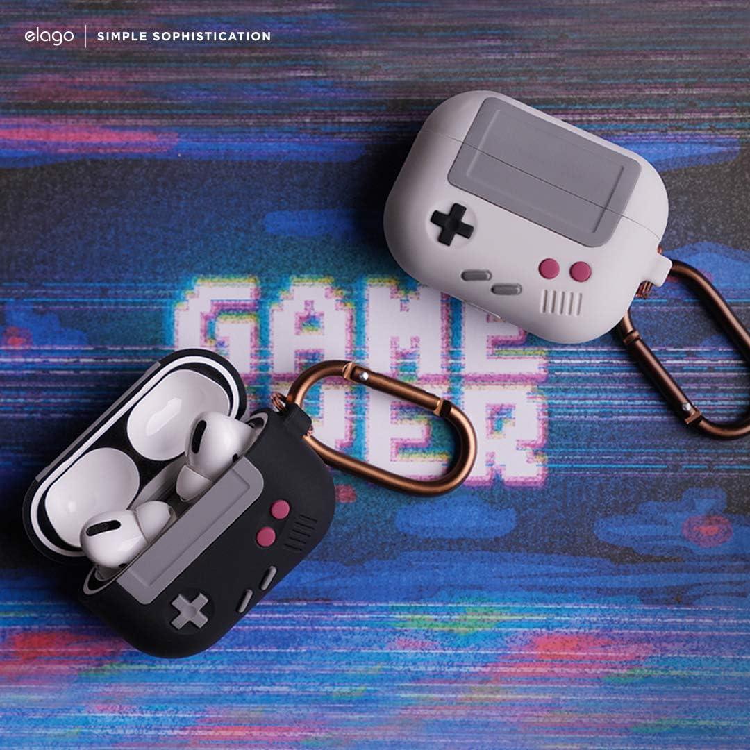 Estuche de Silicona elago AW5 para AirPods Pro - Negro