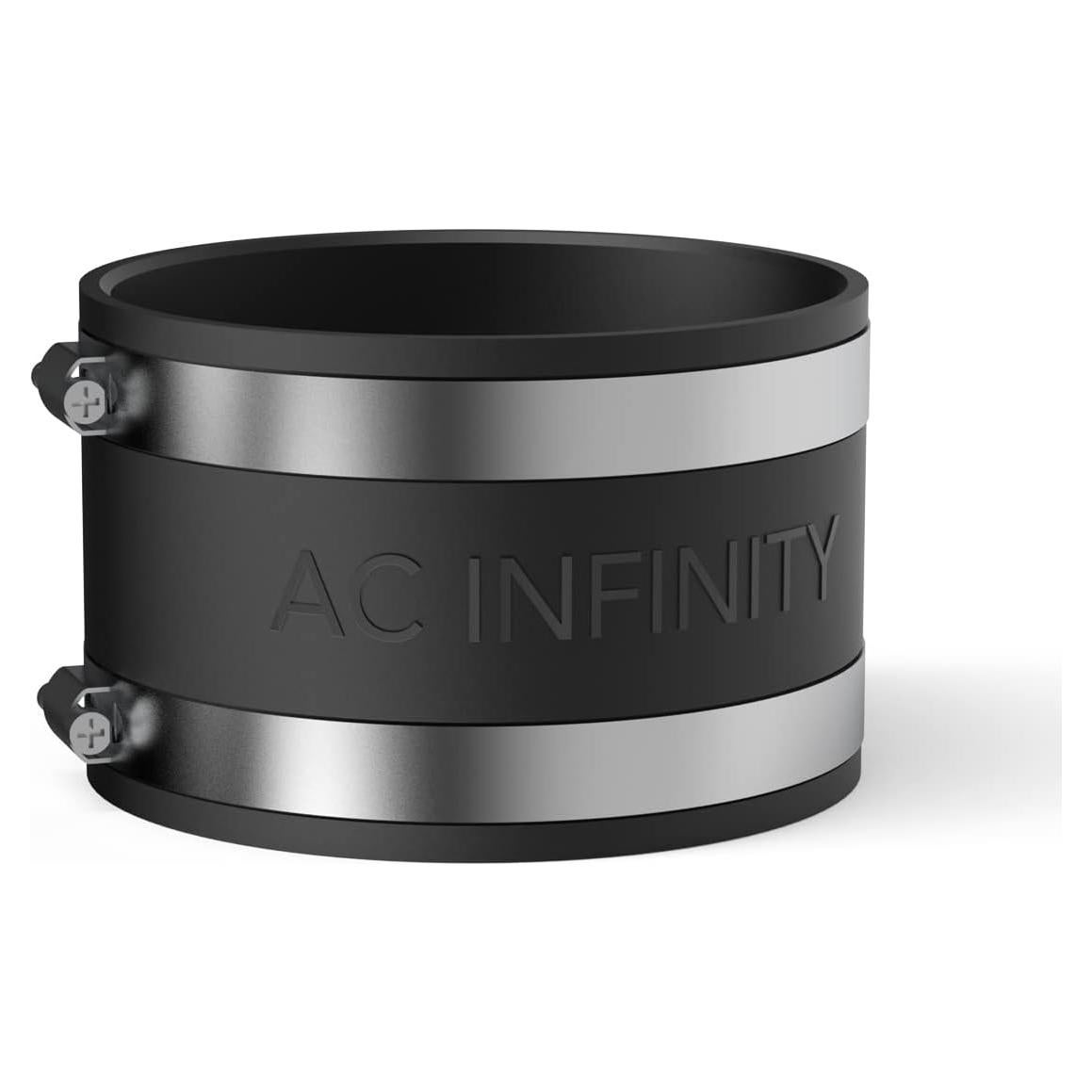 Abrazadera de Reducción de Ruido AC Infinity 4" Caucho Flexible