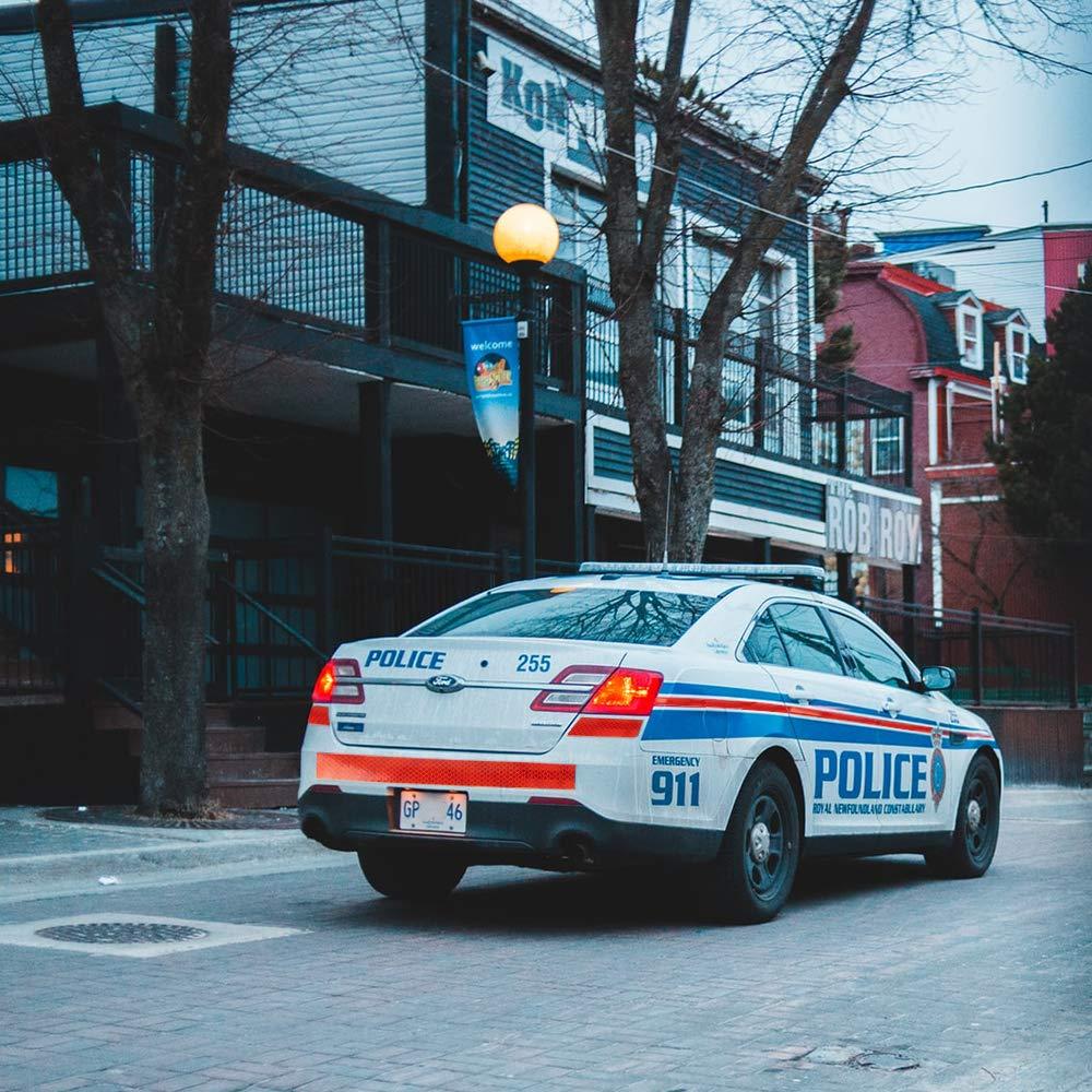 Cinta Reflectante de Seguridad 2.54 cm x 4.57 m Roja DOT-C2