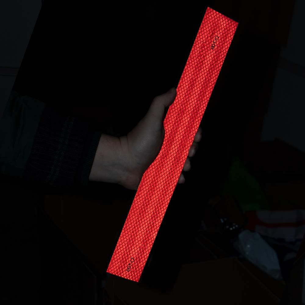 Cinta Reflectante de Seguridad 2.54 cm x 4.57 m Roja DOT-C2