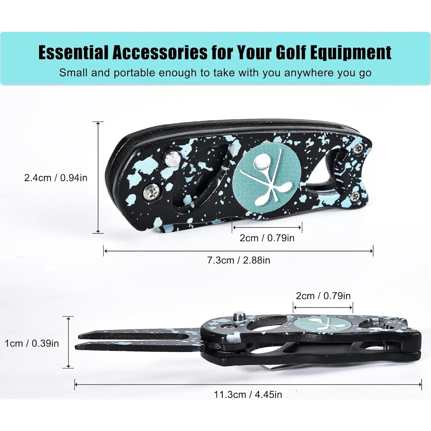Herramienta de Reparación de Divots de Golf SYNATANA 3 en 1