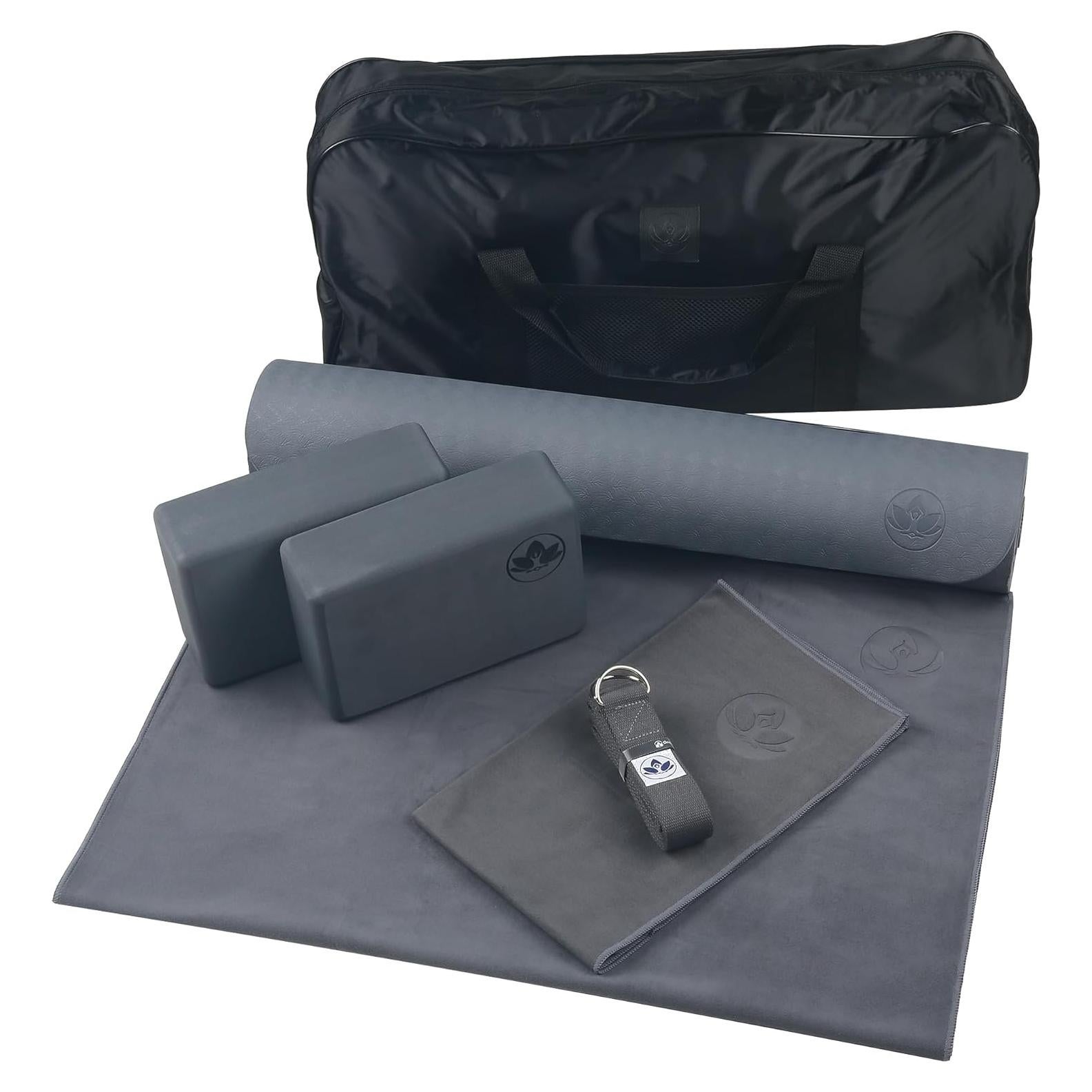 Kit de Yoga Completo Clever Yoga 7 Piezas - Alfombrilla 6mm