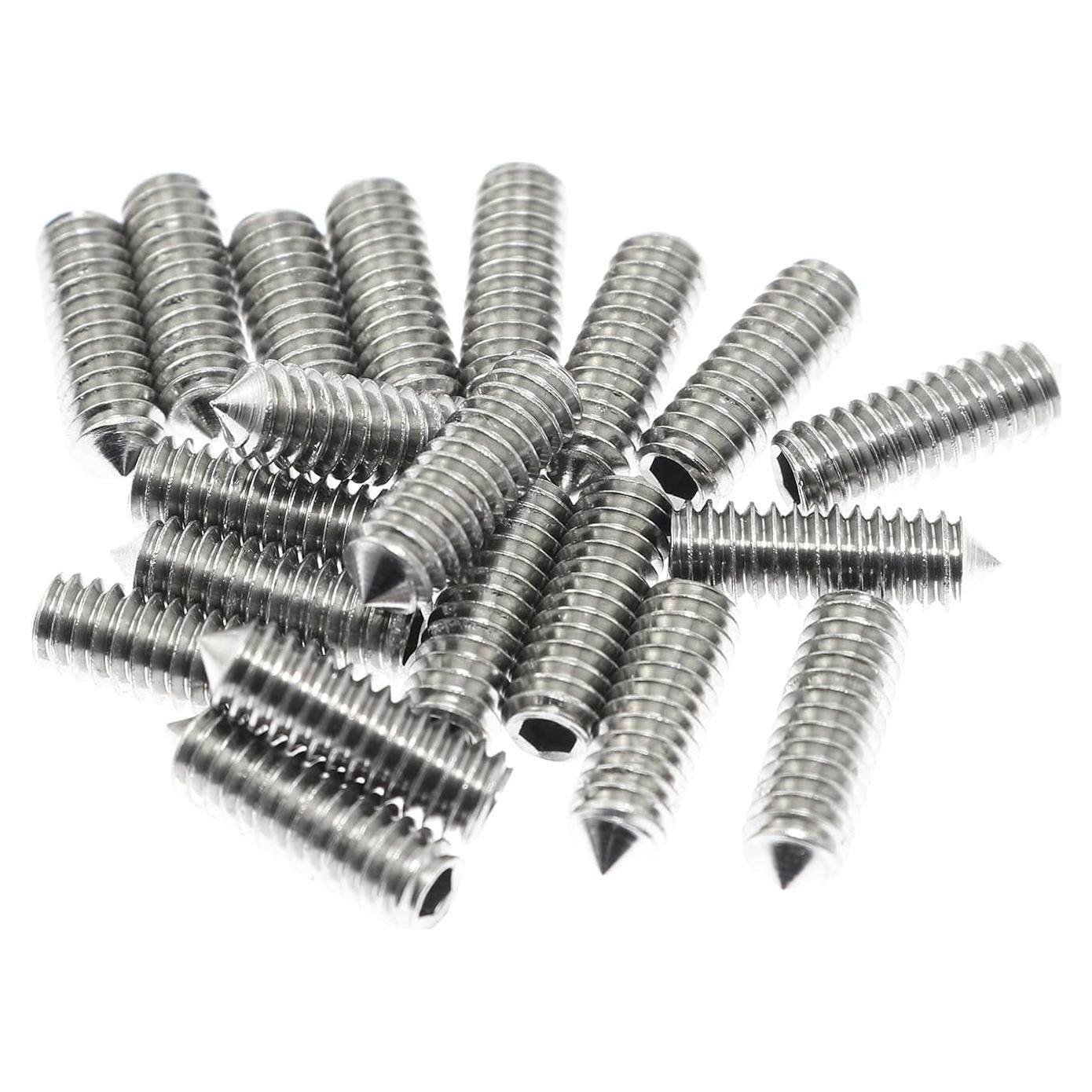 Tornillos de Fijación Maxmoral 20pcs Acero Inoxidable 1.27cm