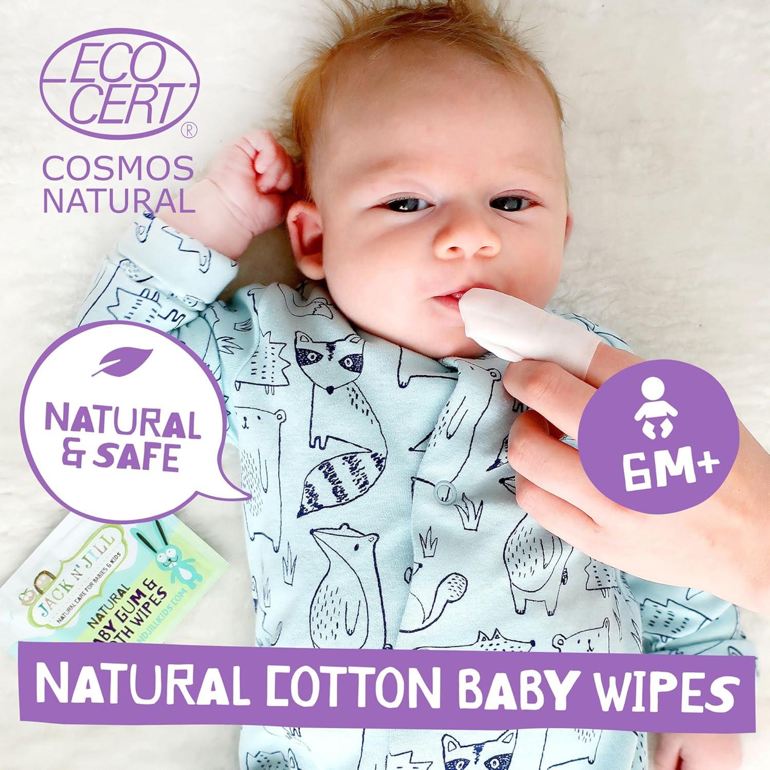 Toallitas Higiénicas para Encías y Dientes Jack N' Jill - 25 Unidades