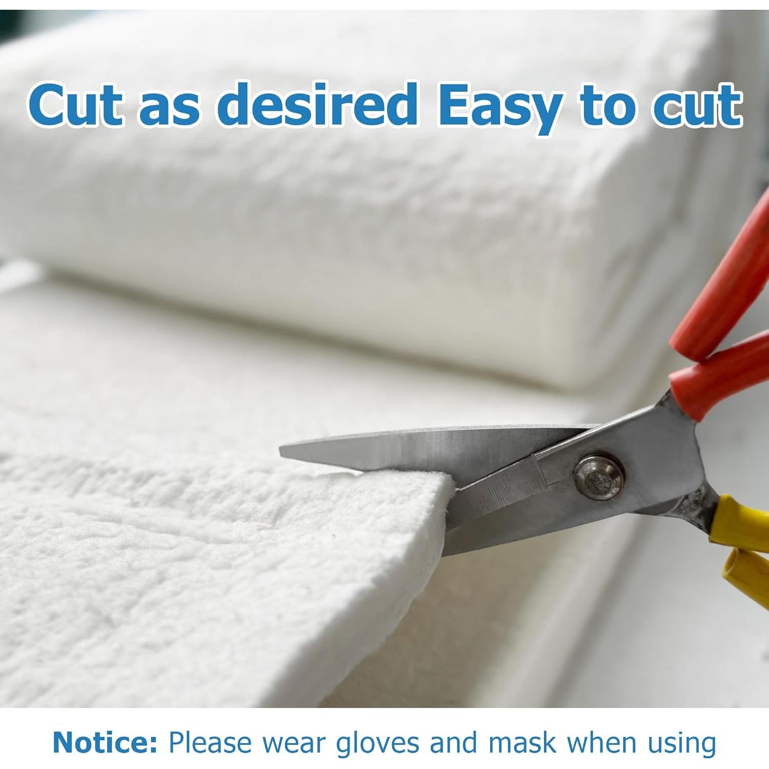 Manta de Aislamiento Nelyrho 61x41x2.5 cm Ignífuga 2700°F