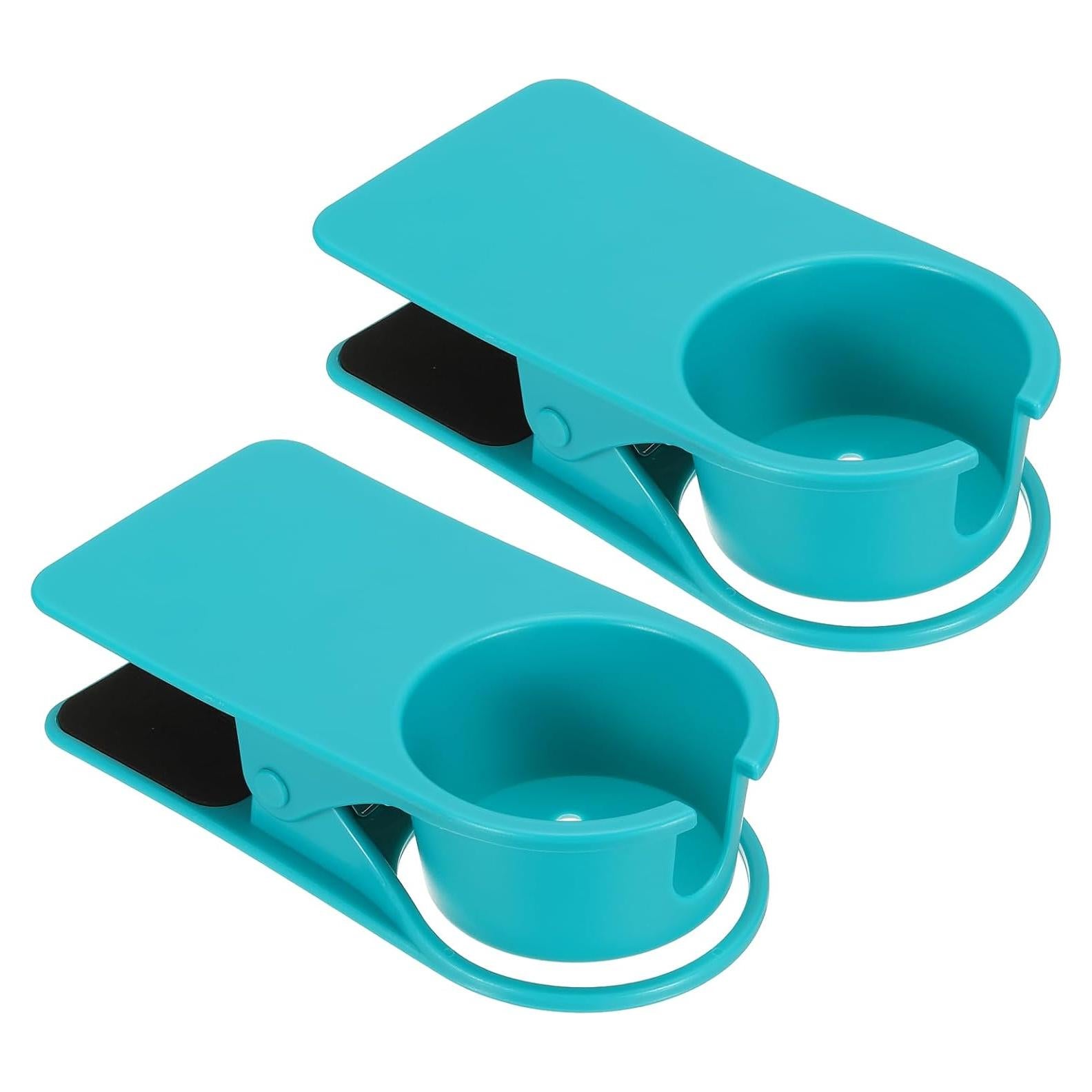 Soporte para Tazas de Escritorio PATIKIL Azul, 2 Pcs, ABS y Metal
