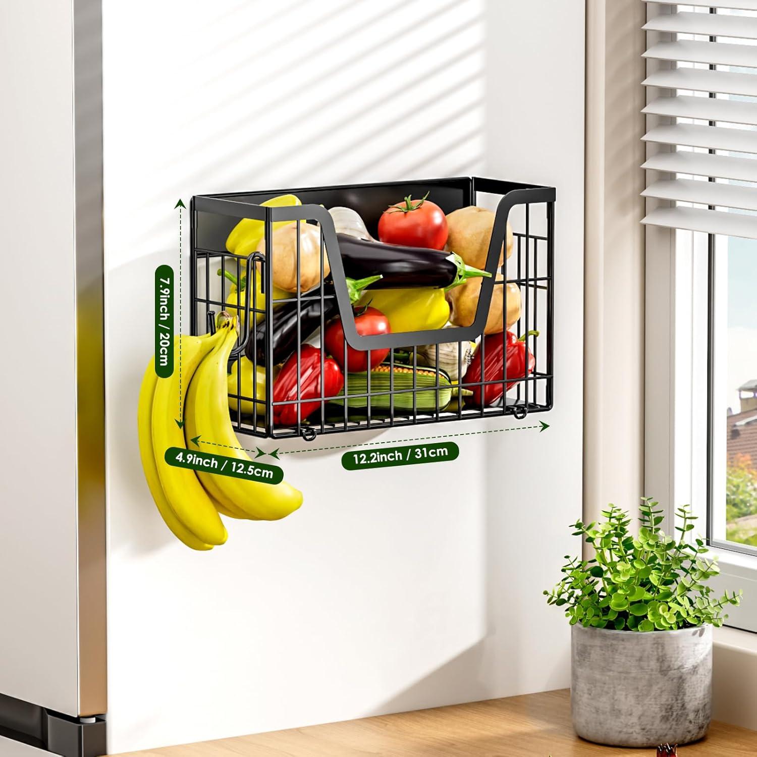Estante Magnético para Nevera YIWANFW - Organizador de Alimentos