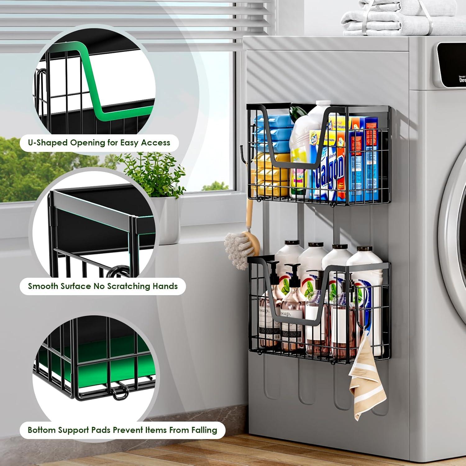 Estante Magnético para Nevera YIWANFW - Organizador de Alimentos