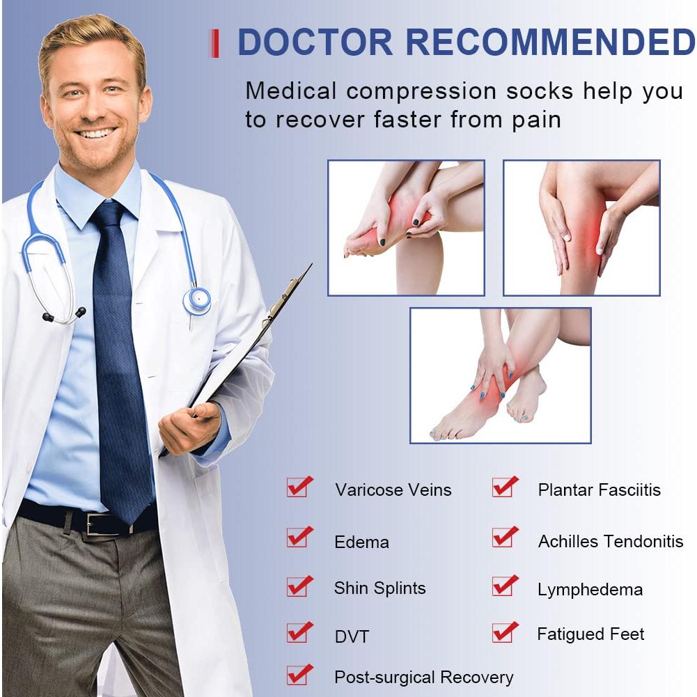 Calcetines de Compresión Beister 20-30 mmHg Beige Talla S