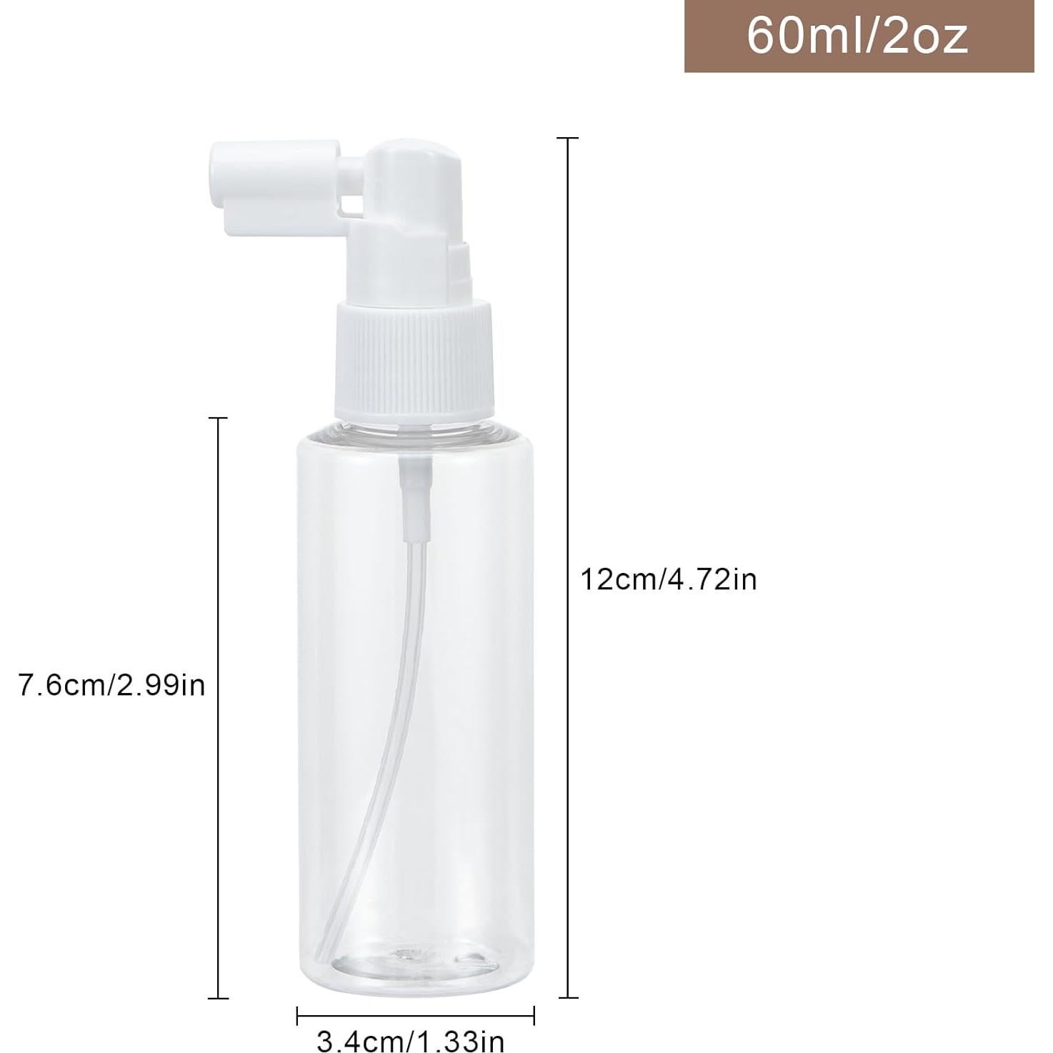 Botellas de Spray Reutilizables Yebeauty 60ml 2 Piezas Transparentes