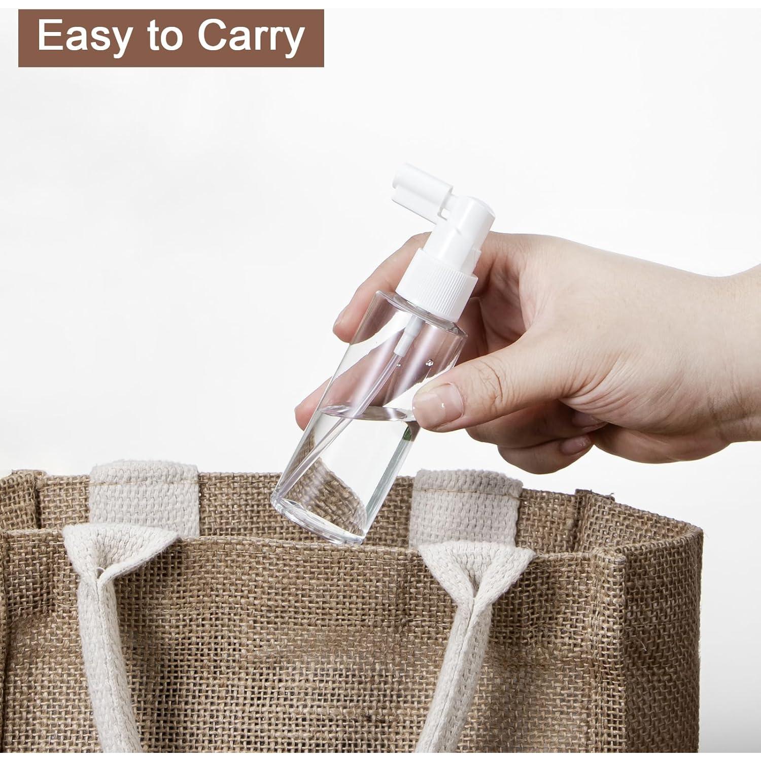 Botellas de Spray Reutilizables Yebeauty 60ml 2 Piezas Transparentes