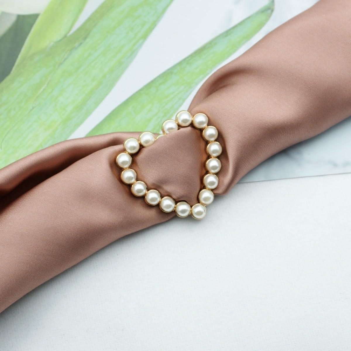 Clip de Anillo de Bufanda para Mujeres - 8 Piezas Oro