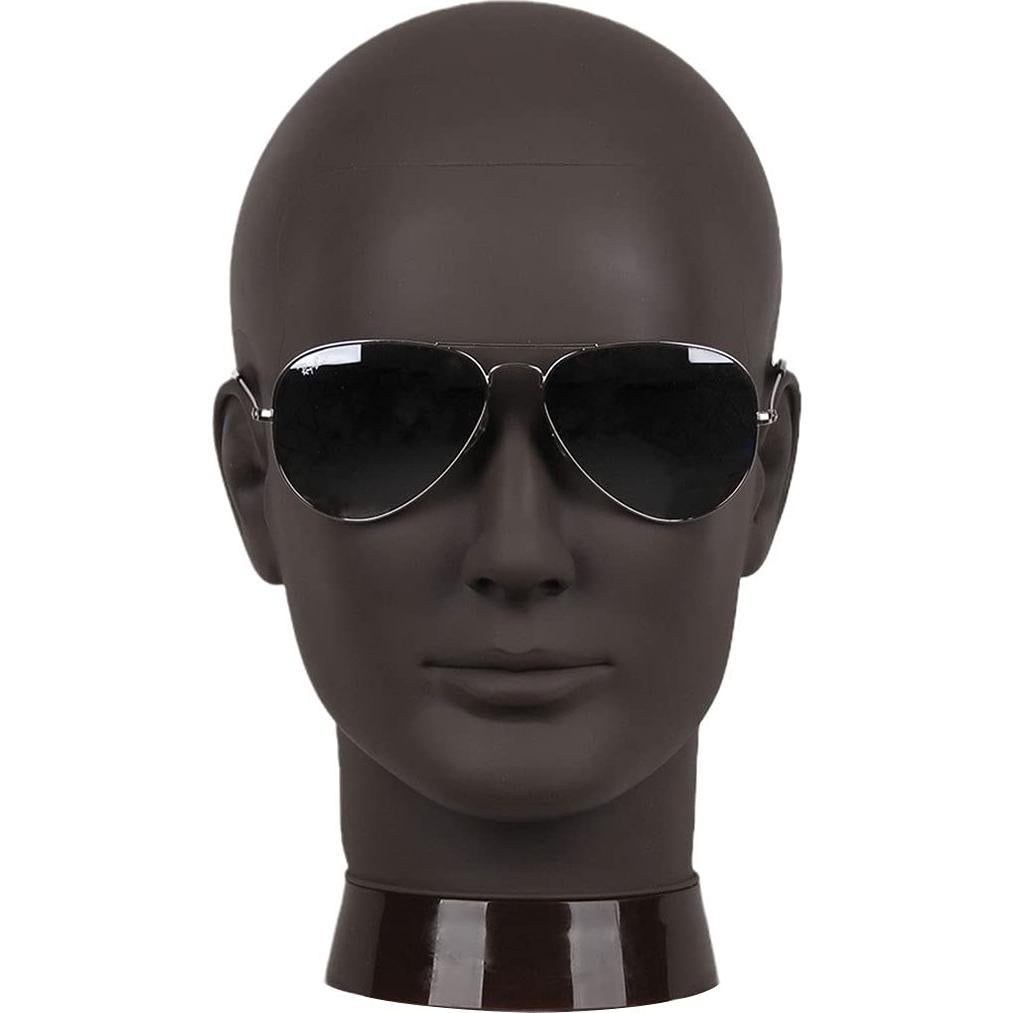 Cabeza de Maniquí Calvo Newshair 27 cm para Pelucas y Sombreros