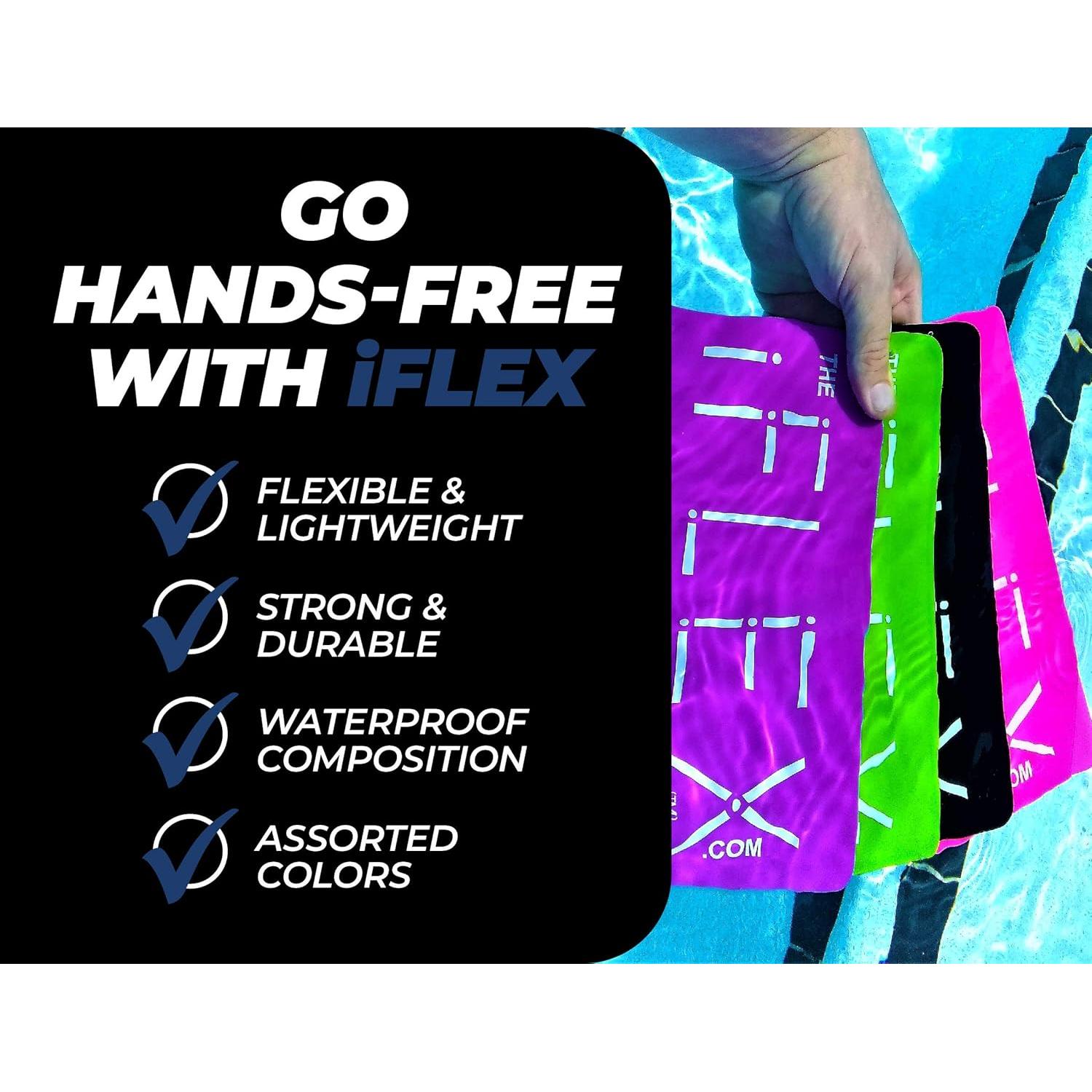 Soporte Flexible para Teléfono y Tableta iFLEX Buddy Azul - Ideal para Viajes y Uso en Casa