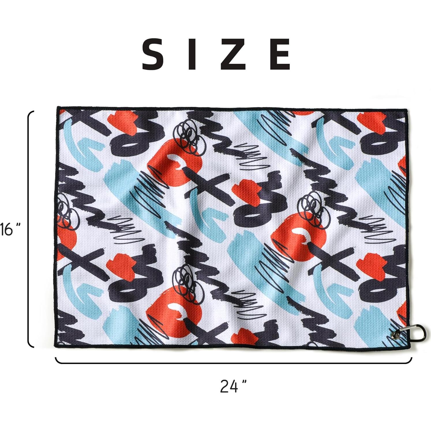 Toalla de Golf Mile High Life Microfibra 40x60 cm Coral Navy