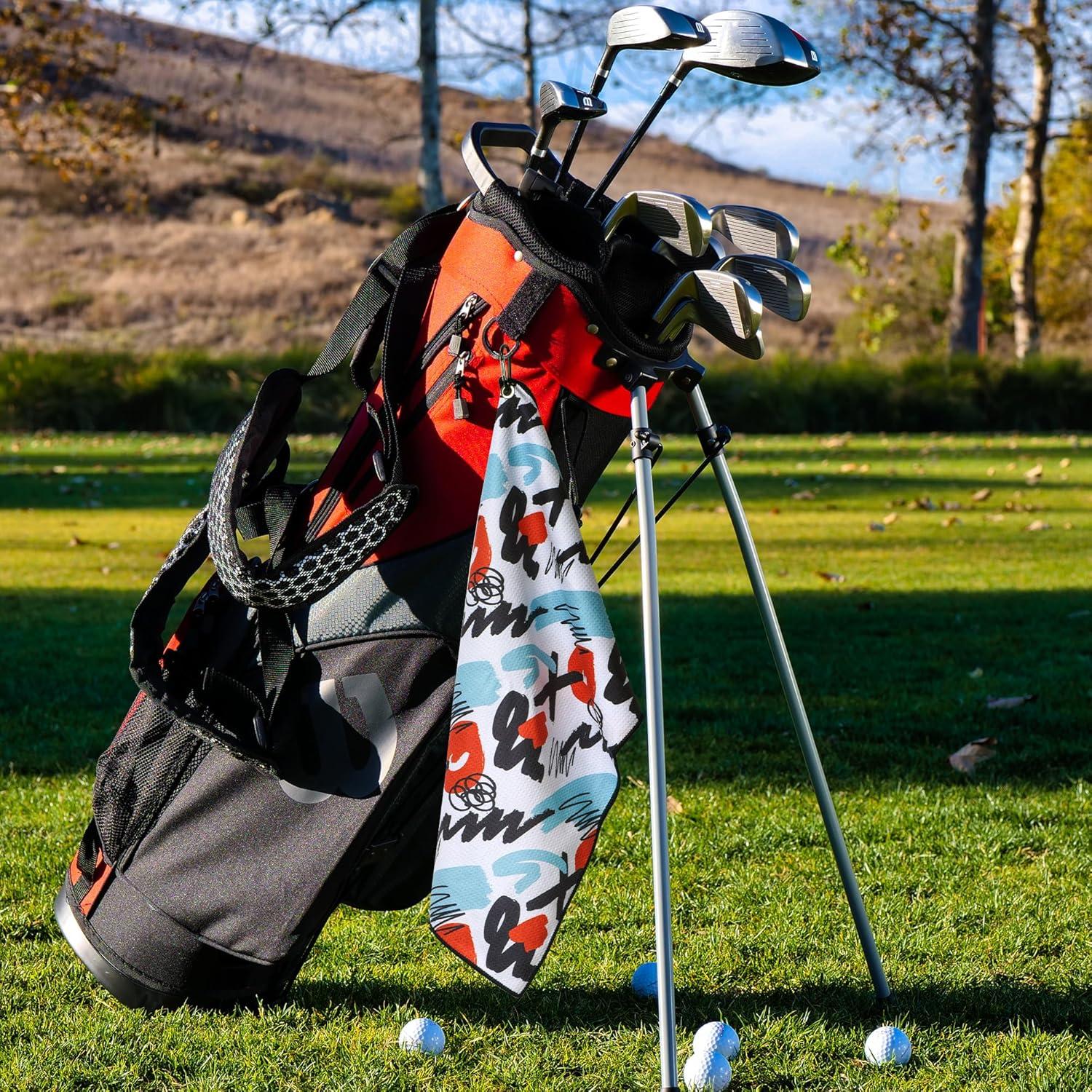 Toalla de Golf Mile High Life Microfibra 40x60 cm Coral Navy