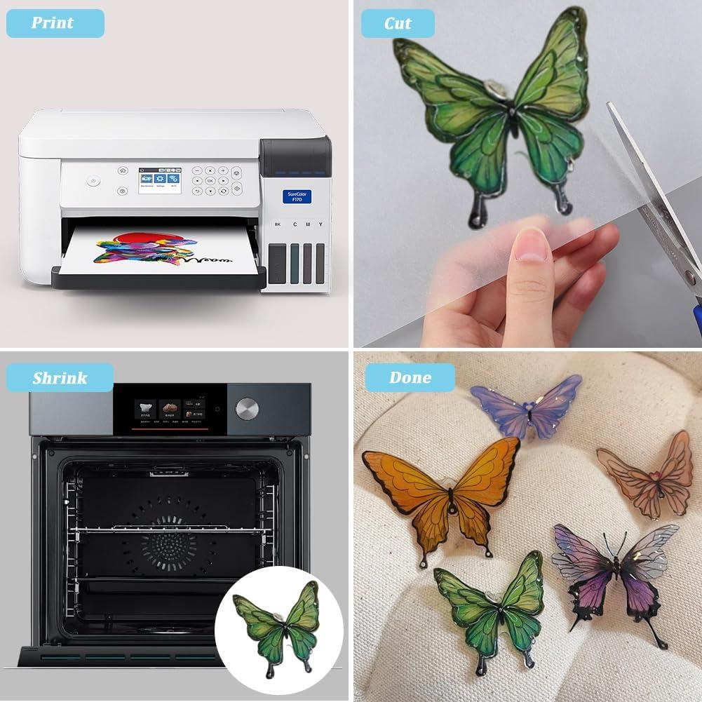 6 Hojas de Shrinky Dink Imprimibles SOFPLATE 298x210mm