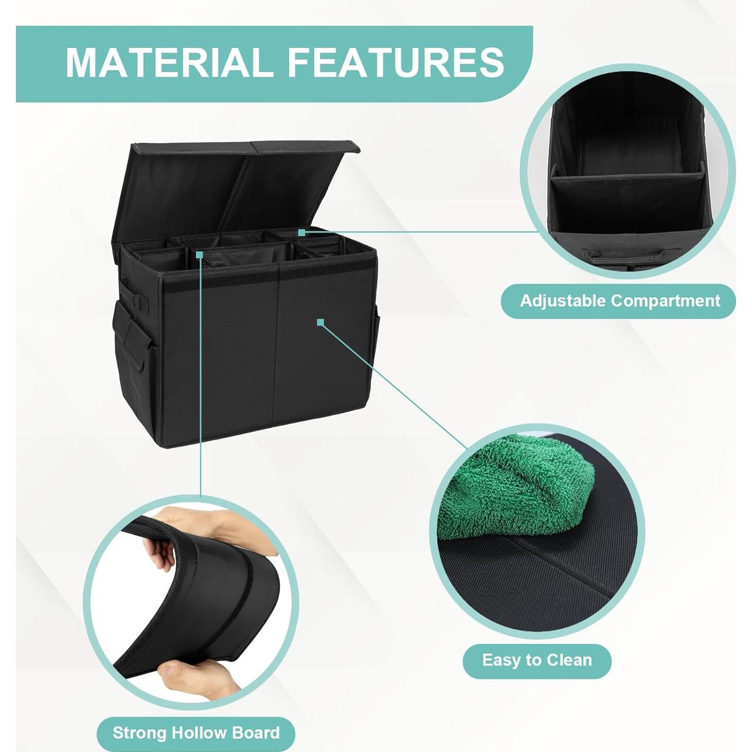 Extensor de Asiento para Perros EAROND 807, 50.8x27.4cm, Negro