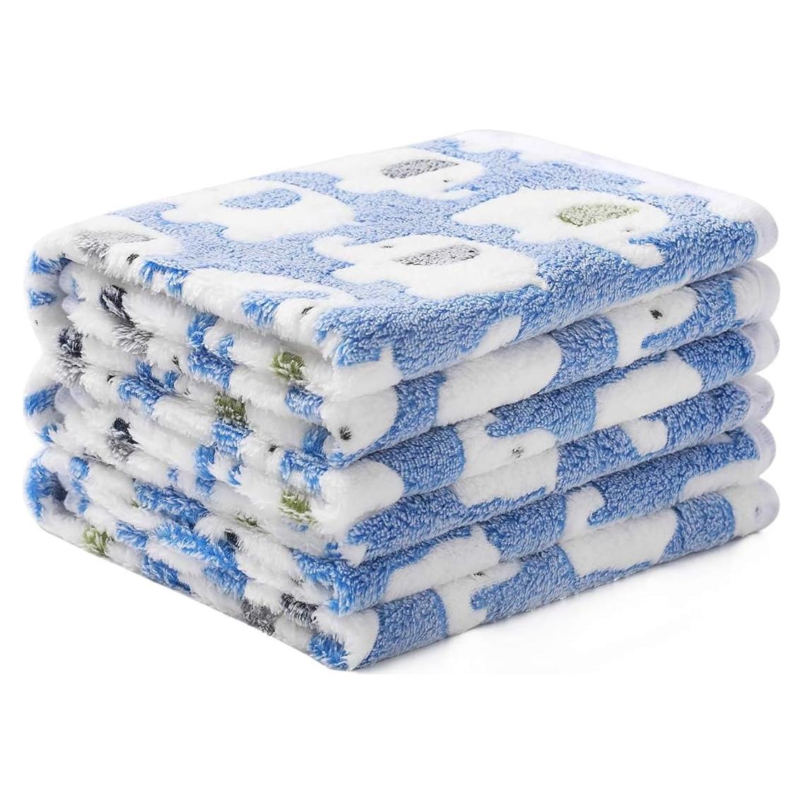 Paquete de 3 Mantas Suaves para Mascotas Luciphia 60x40cm