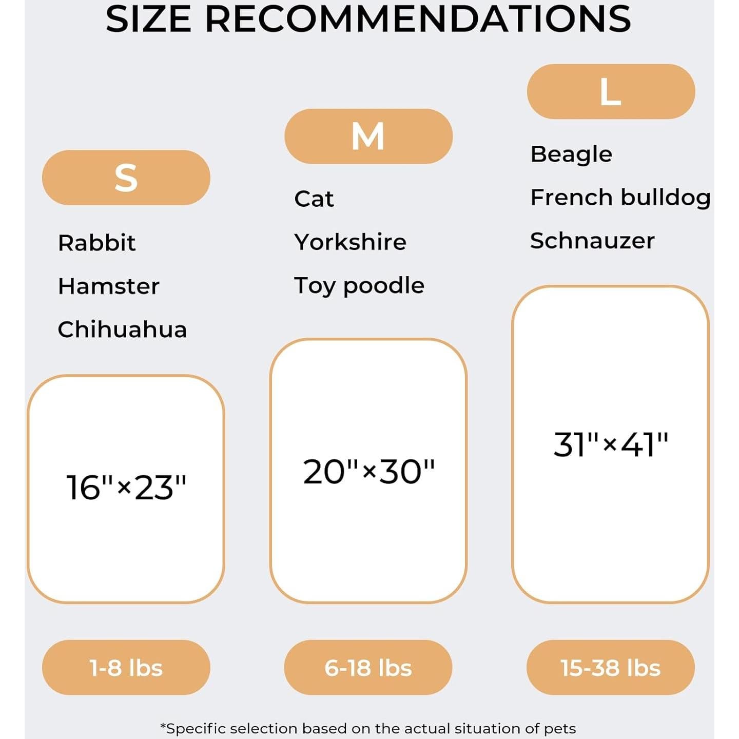 Paquete de 3 Mantas Suaves para Mascotas Luciphia 60x40cm