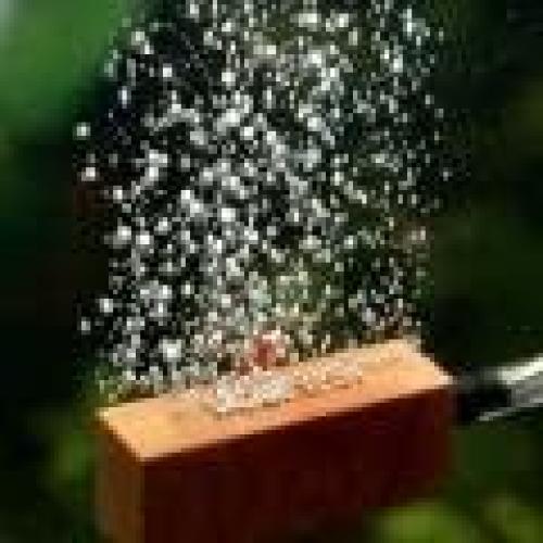 2 Difusores de Aire de Madera Natural Hffheer para Acuario