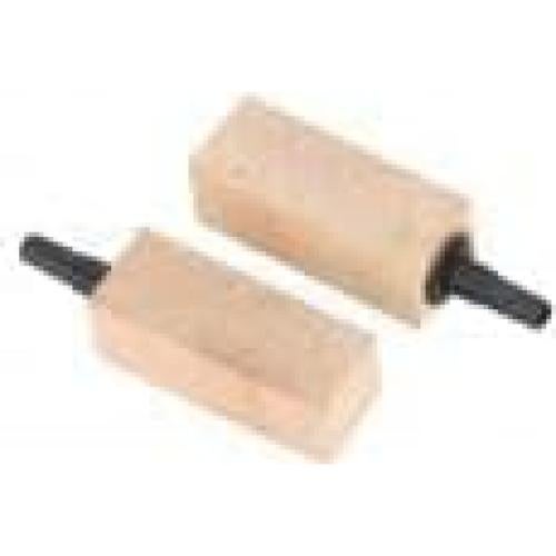 2 Difusores de Aire de Madera Natural Hffheer para Acuario