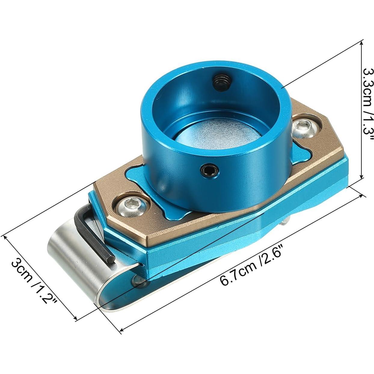 Porta Tiza Magnético PATIKIL para Billar con Clip de Cintura