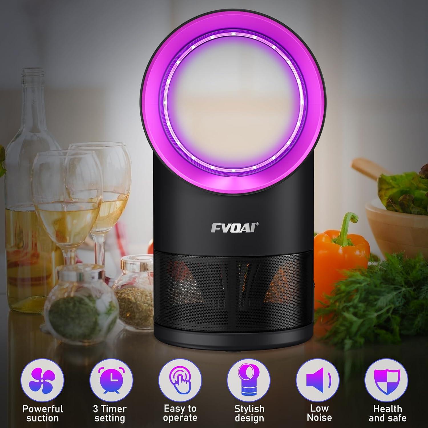 Trampa de Moscas de Fruta FVOAI con 10 Tableros Adhesivos Rosa