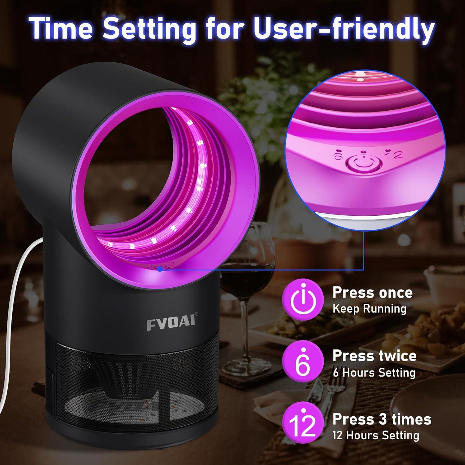 Trampa de Moscas de Fruta FVOAI con 10 Tableros Adhesivos Rosa