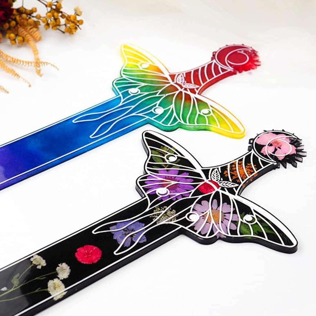 Molde de Resina Daga Koonafy Silicona Alta Calidad 22x26cm