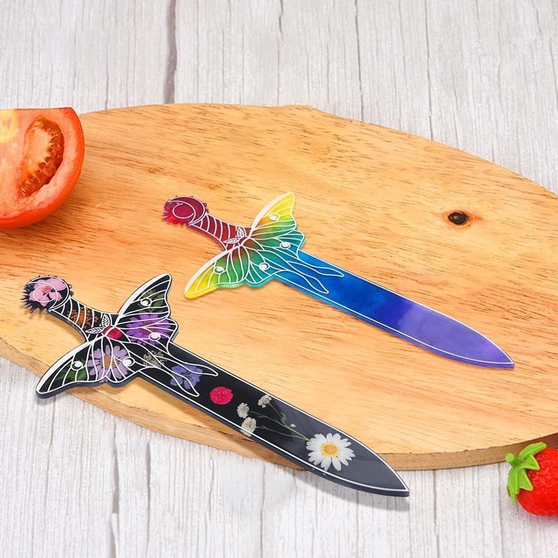 Molde de Resina Daga Koonafy Silicona Alta Calidad 22x26cm